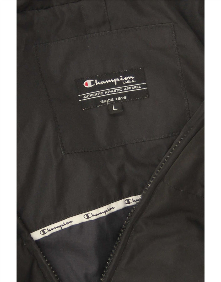 Champion γυναικείο μπουφάν με κουκούλα UK 16 Large Black