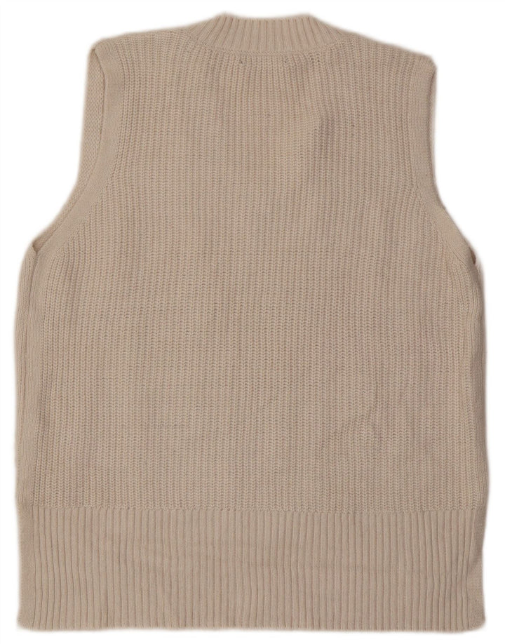 Marks & Spencer Γυναικείο γιλέκο Tank Top UK 16 Large Off White Polyester