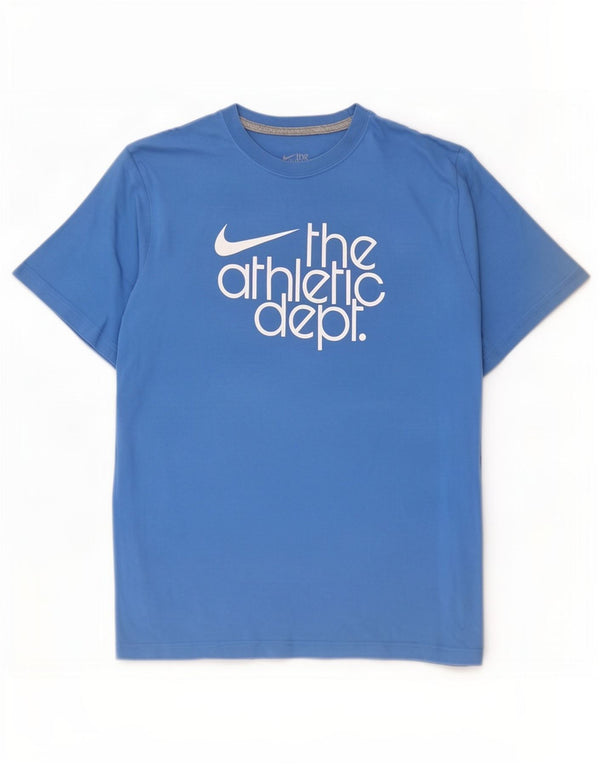 Ανδρικό μπλουζάκι Nike Standard Fit Graphic Μπλουζάκι XL Μπλε βαμβακερό