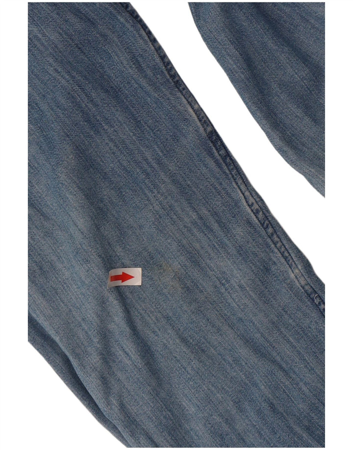 Ανδρικό τζιν πουκάμισο Ralph Lauren με λεπτή εφαρμογή XL μπλε βαμβακερό