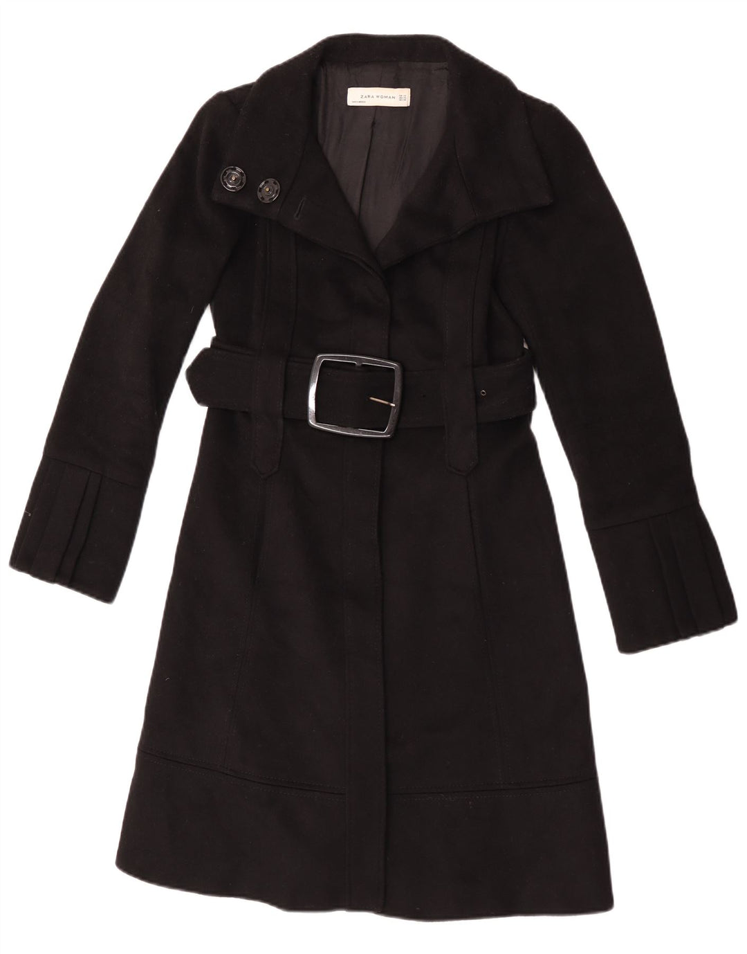 Zara Γυναικείο Πανωφόρι UK 6 XS Μαύρο