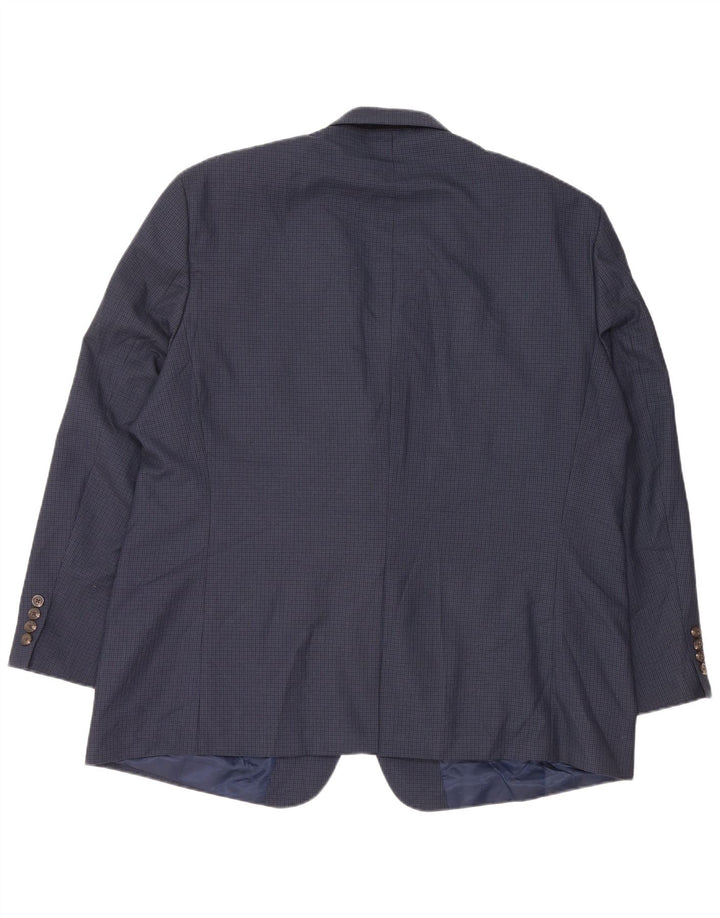 Chaps Ανδρικό σακάκι μπλέιζερ EU 50 Large Navy Blue Houndstooth Πολυεστέρας