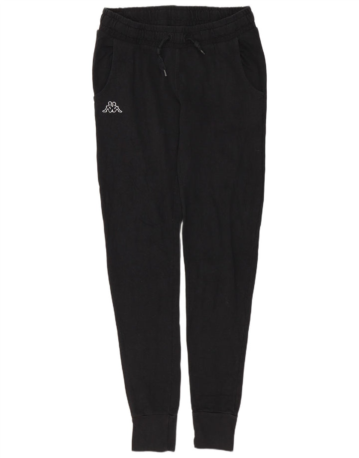 Kappa Γυναικεία φόρμα παντελόνι Joggers μεγάλο μαύρο βαμβακερό