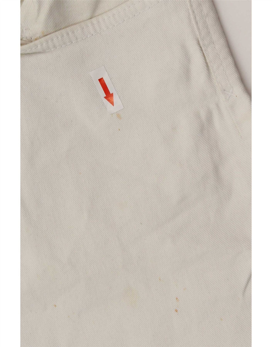 Ανδρικό Zara Distressed Cropped Jeans EU 40 Medium W31 L25 Λευκό βαμβακερό