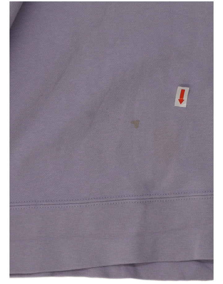 Γυναικείο γραφικό φούτερ Nike Jumper UK 14 μεσαίο μωβ βαμβακερό