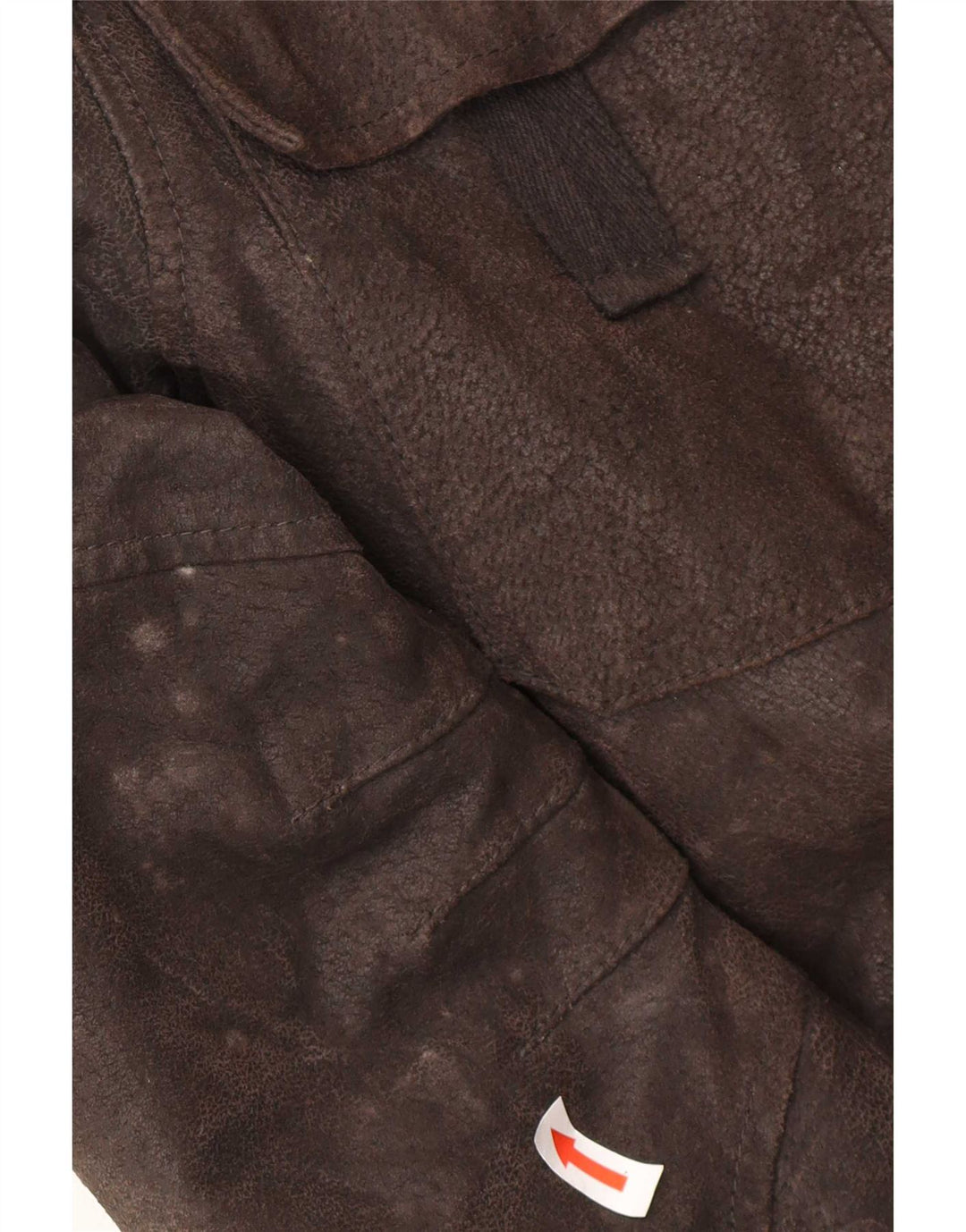 Conbipel Ανδρικό Sherpa Δερμάτινο Μπουφάν IT 50 Large Brown Δερμάτινο