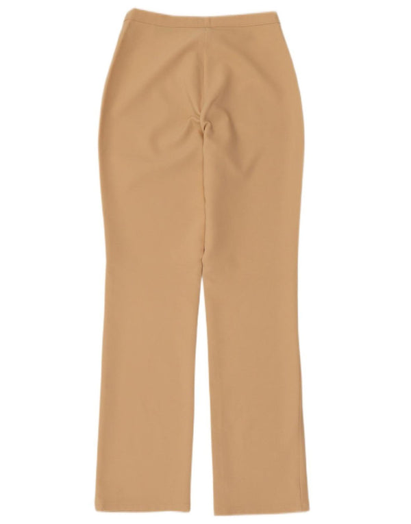BENETTON Γυναικείο ίσιο casual παντελόνι IT 40 Small W26 L30 Beige