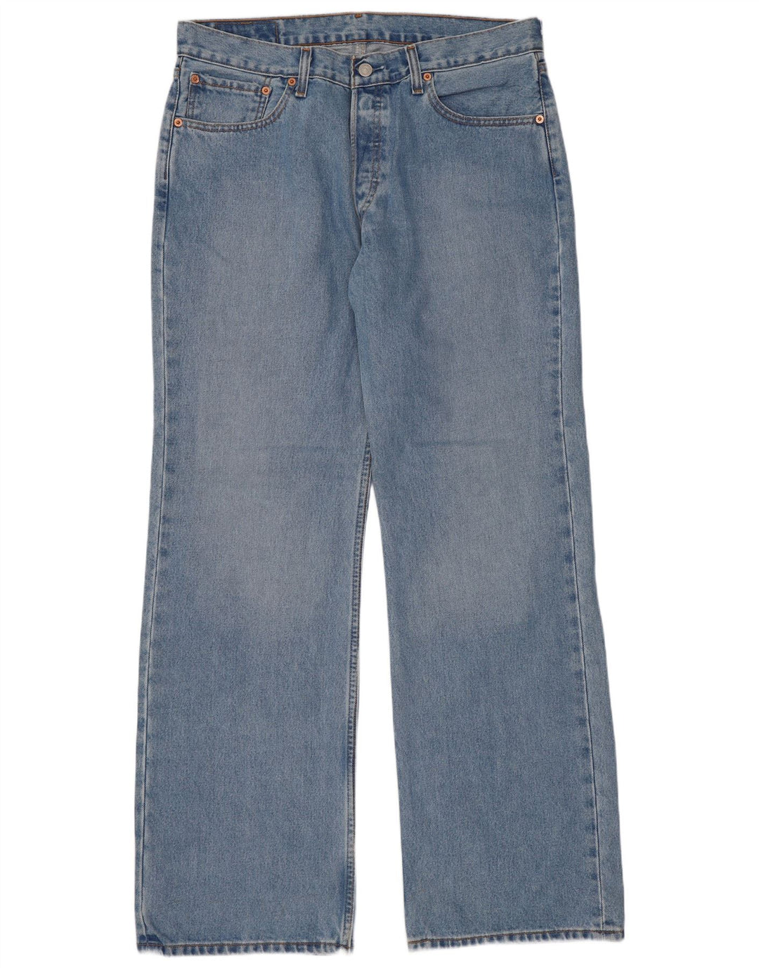 Levi's Mens 527 Bootcut Jeans W34 L32 Μπλε βαμβακερό