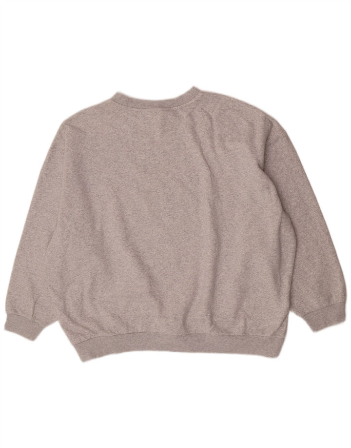 Γυναικείο φούτερ Adidas Oversized Jumper UK 14 μεγάλο γκρι βαμβακερό