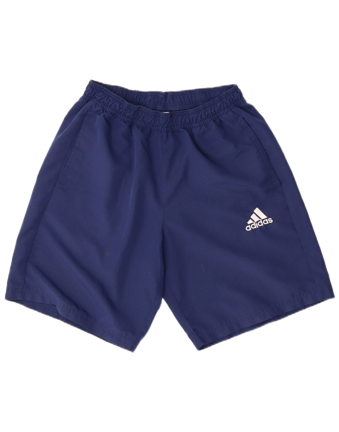 Ανδρικό αθλητικό σορτς ADIDAS μεσαίου μπλε πολυεστέρα