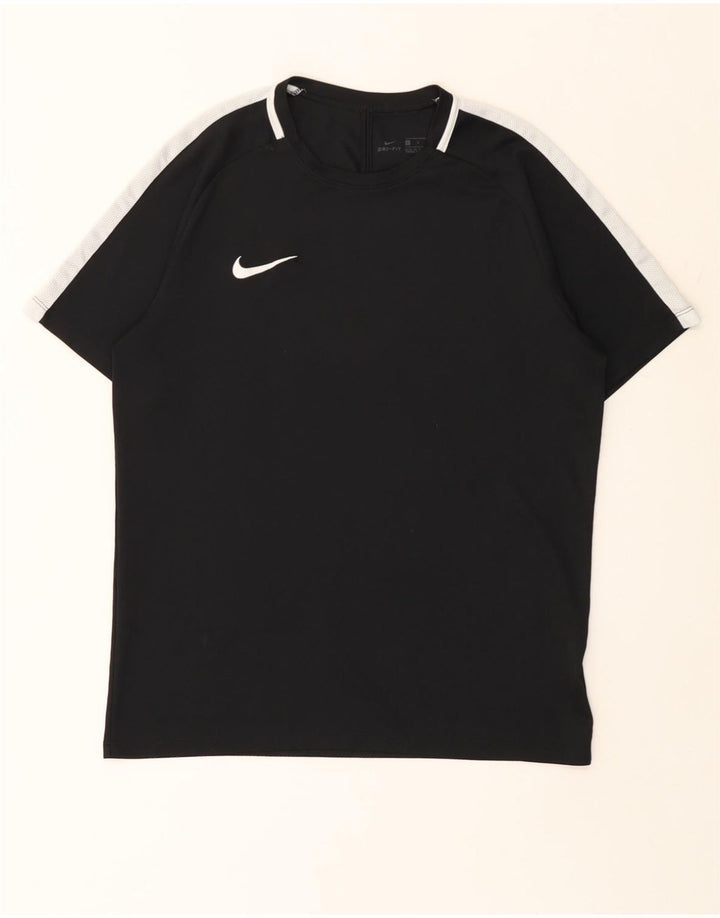 Γυναικείο μπλουζάκι NIKE Dri Fit Top UK 16 Large Black Colorblock Πολυεστέρας