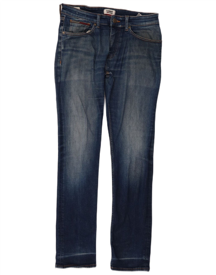 Tommy Hilfiger Ανδρικό Slim Jeans W31 L32 Blue Cotton