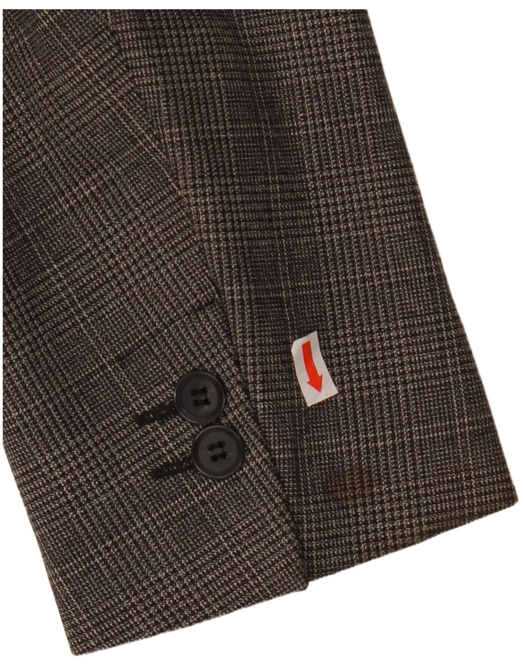 ZARA Ανδρικό μπουφάν μπλέιζερ με 1 κουμπί EU 50 Μεσαίο γκρι πολυεστέρας Houndstooth