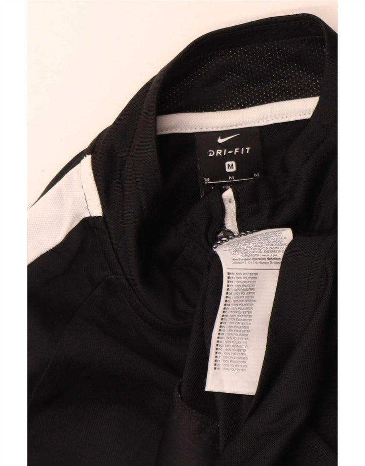 Ανδρική φόρμα Nike Dri Fit Μπουφάν μεσαίου μαύρου χρώματος πολυεστέρας