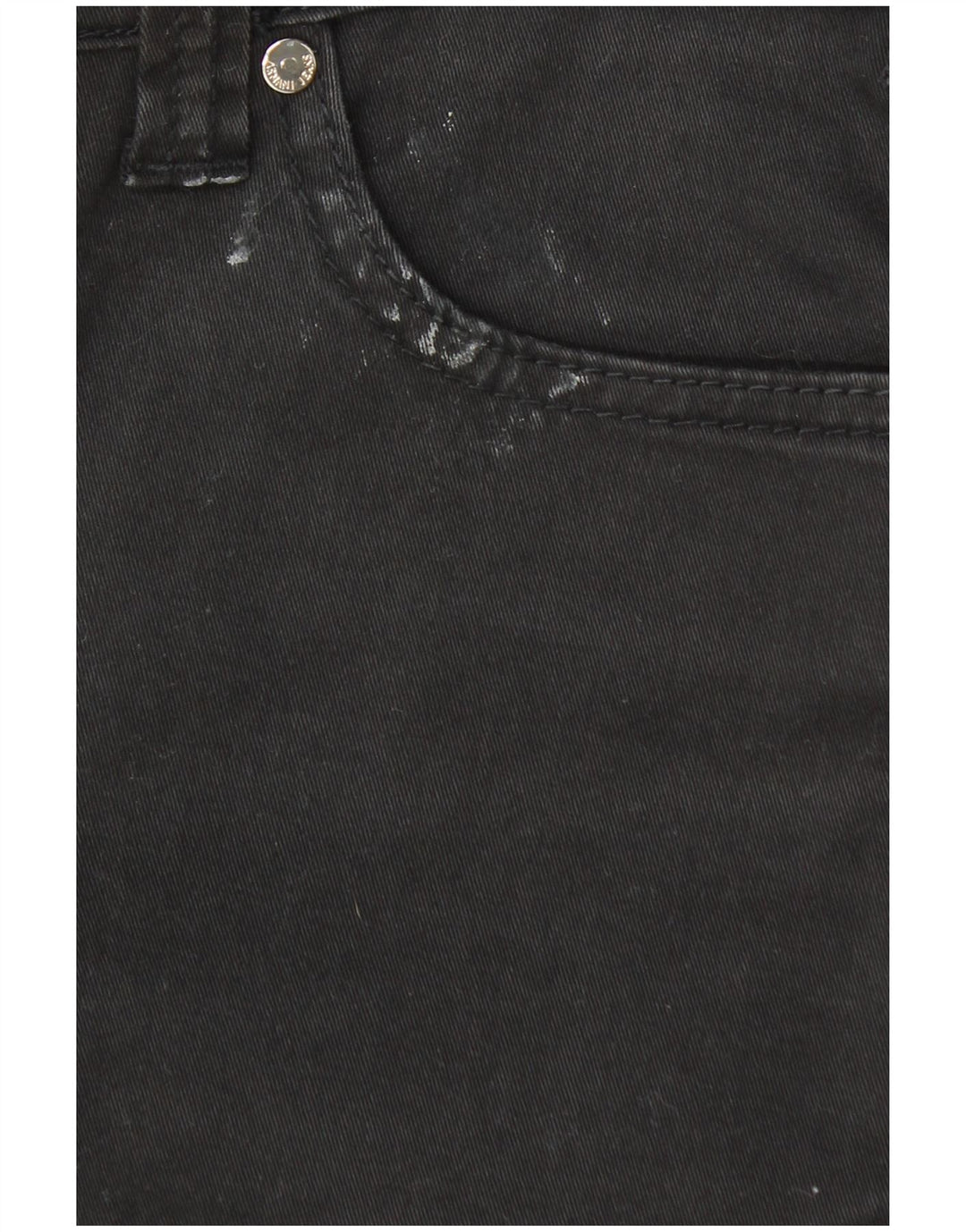 Armani Γυναικείο Straight Jeans W28 L30 Μαύρο
