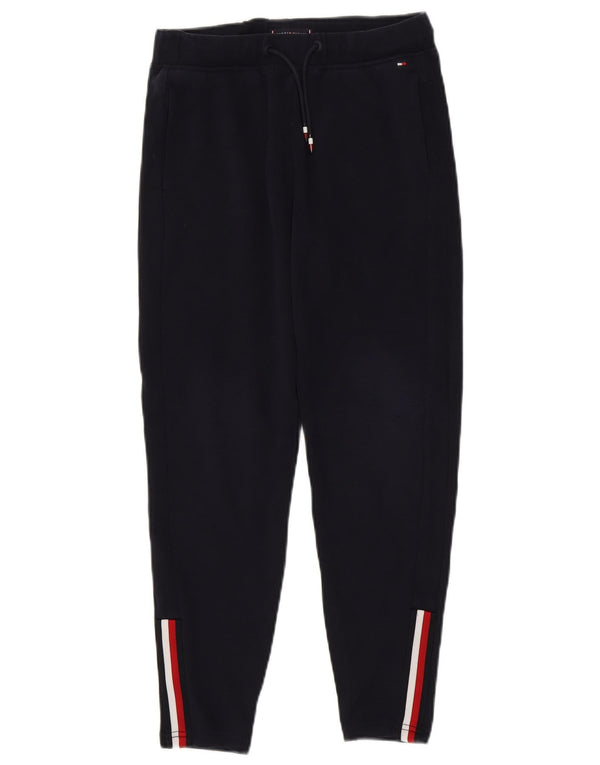 Tommy Hilfiger Boys αθλητική φόρμα παντελόνι 11-12 ετών Navy Blue ριγέ βαμβακερό