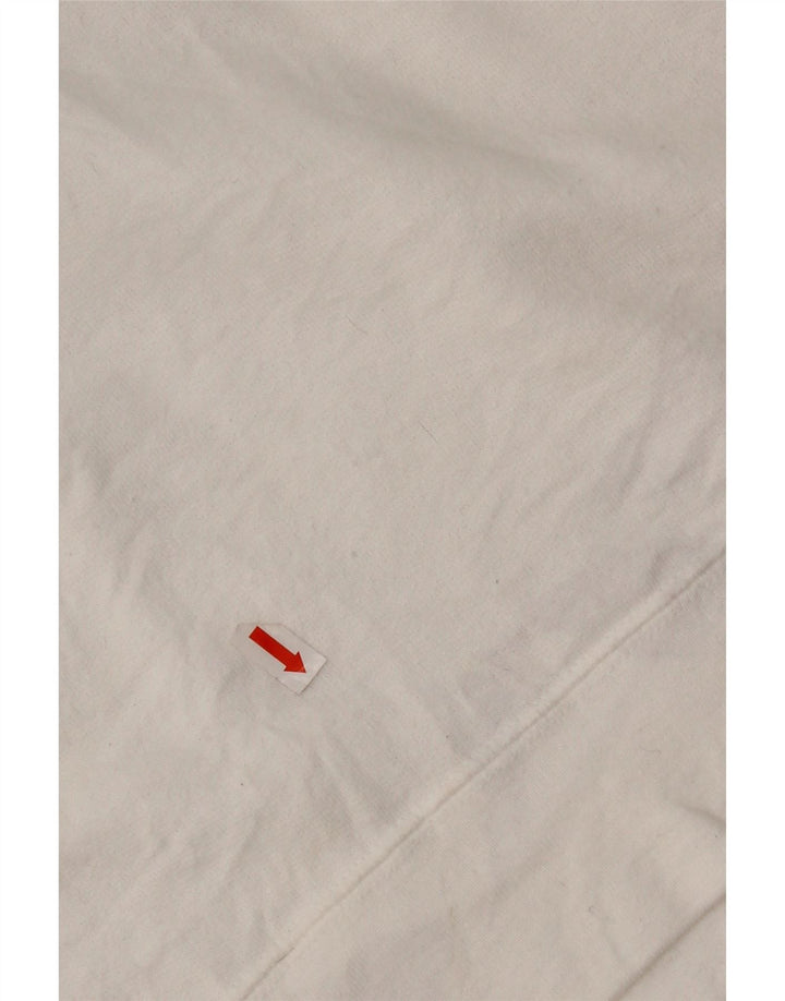 Champion Γυναικεία Γραφική Φούτερ Jumper UK 16 Large White Polyester