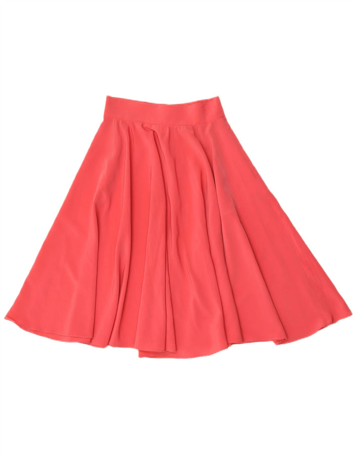 Antonio Baldan Γυναικεία Flared Φούστα IT 42 Medium W26 Pink Polyester