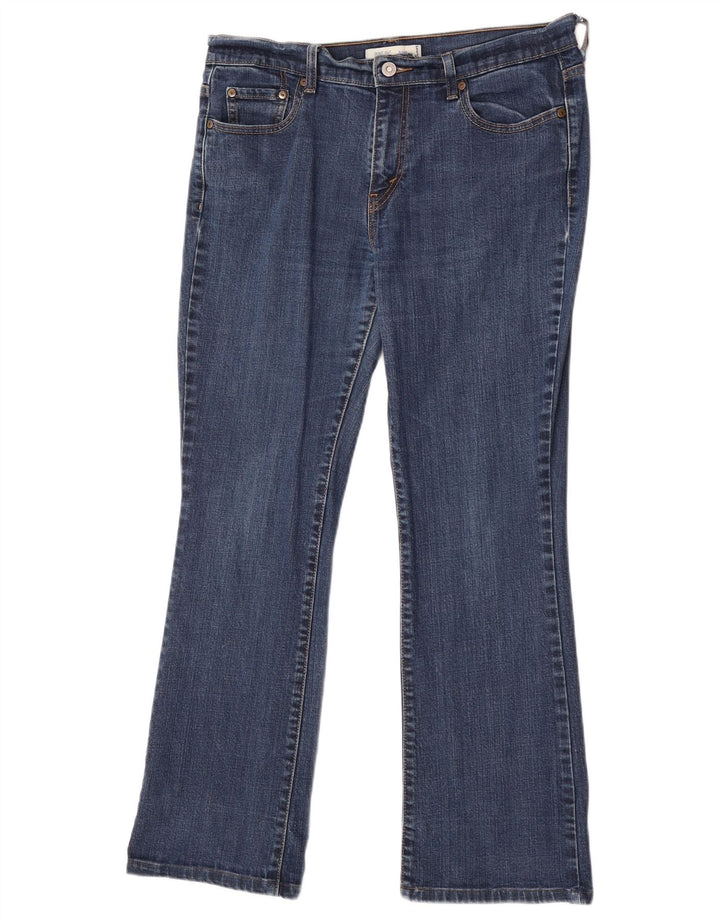 Levi's Womens 512 Bootcut Jeans US 12 Large W32 L30 Μπλε βαμβακερό