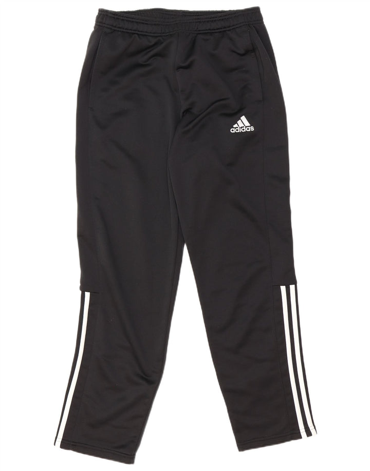 ADIDAS Mens Tracksuit Trousers Medium  Black Polyester