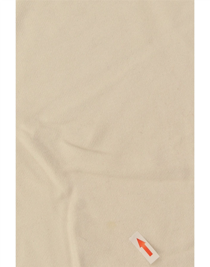 Zara γυναικείο τοπ μακρυμάνικο UK 14 Large Off White Rayon