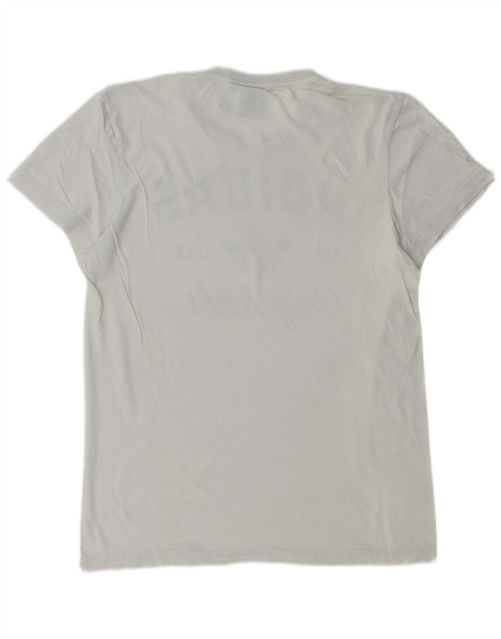 Ανδρικό γραφικό T-Shirt ADIDAS Top XS Λευκό