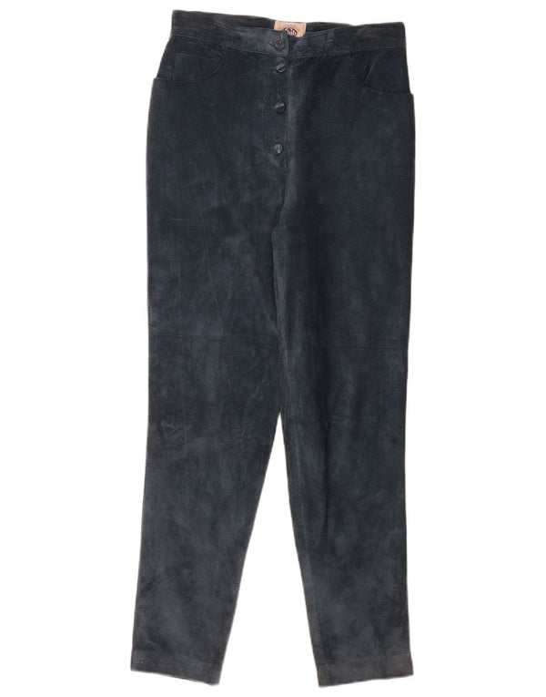 Nazareno Gabrielli γυναικείο κωνικό παντελόνι IT 44 Medium W28 L30 Navy Blue