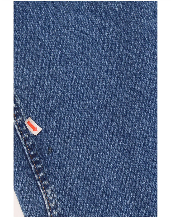 Ανδρικό τζιν WRANGLER ίσιο W36 L32 Μπλε βαμβακερό