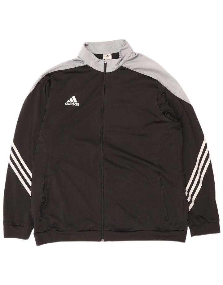 Ανδρική φόρμα Adidas Top Jacket 2XL Black Colourblock Polyester