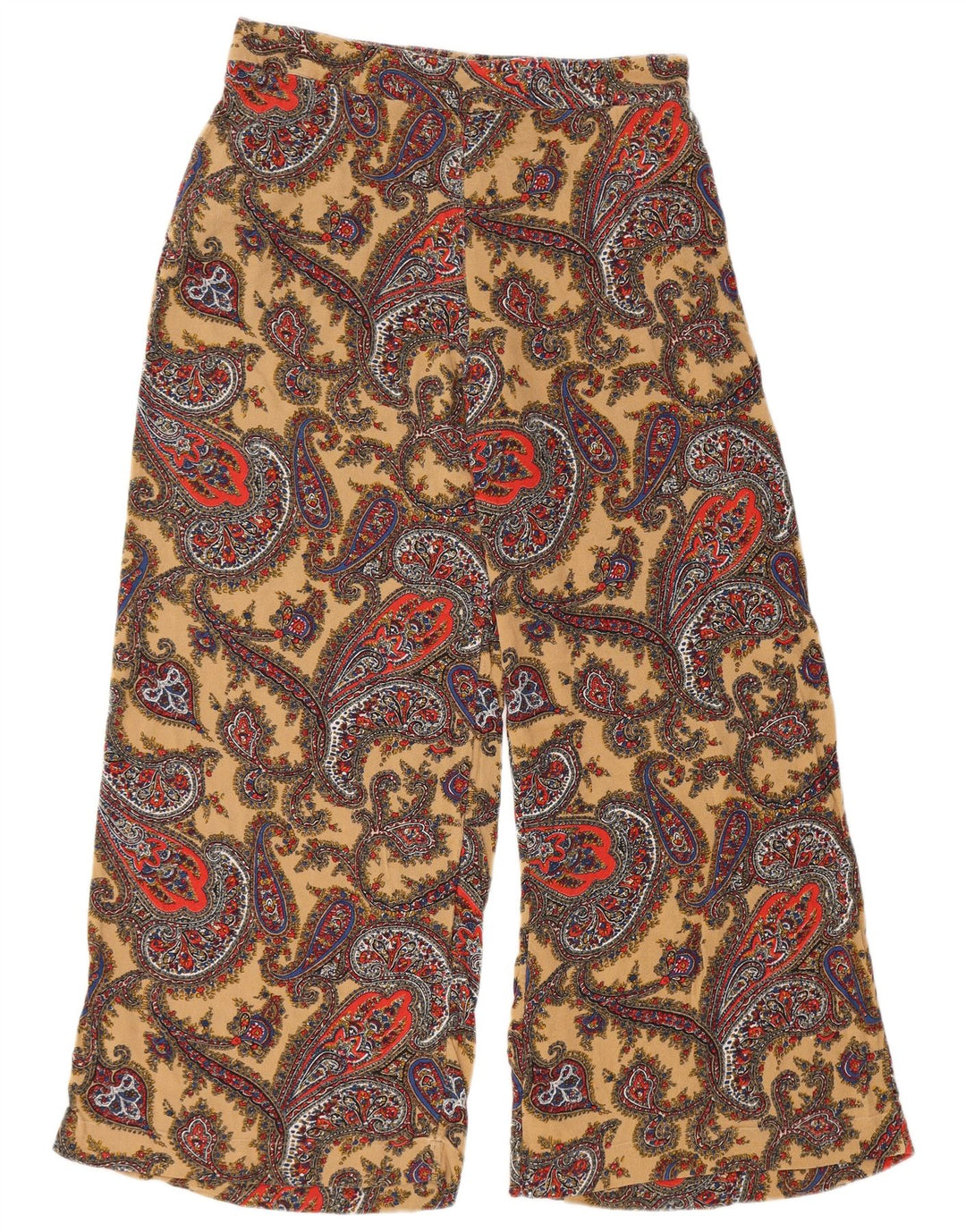 FAT FACE Γυναικείο ψηλόμεσο παντελόνι UK 12 Medium W30 L27 Πολύχρωμο