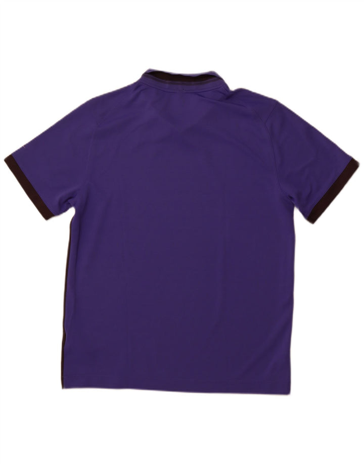 Ανδρικό μπλουζάκι NIKE Dri Fit Polo Medium Purple Colorblock Πολυεστέρας
