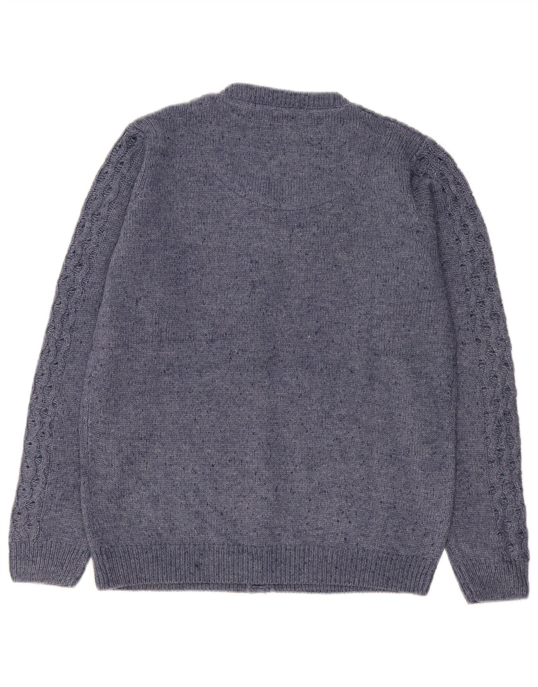 Vintage γυναικείο oversized ζακέτα UK 10/12 Μικρό ακρυλικό Navy Blue