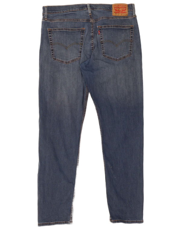 Levi's Mens 512 Slim Tapered Jeans W36 L32 Blue Cotton