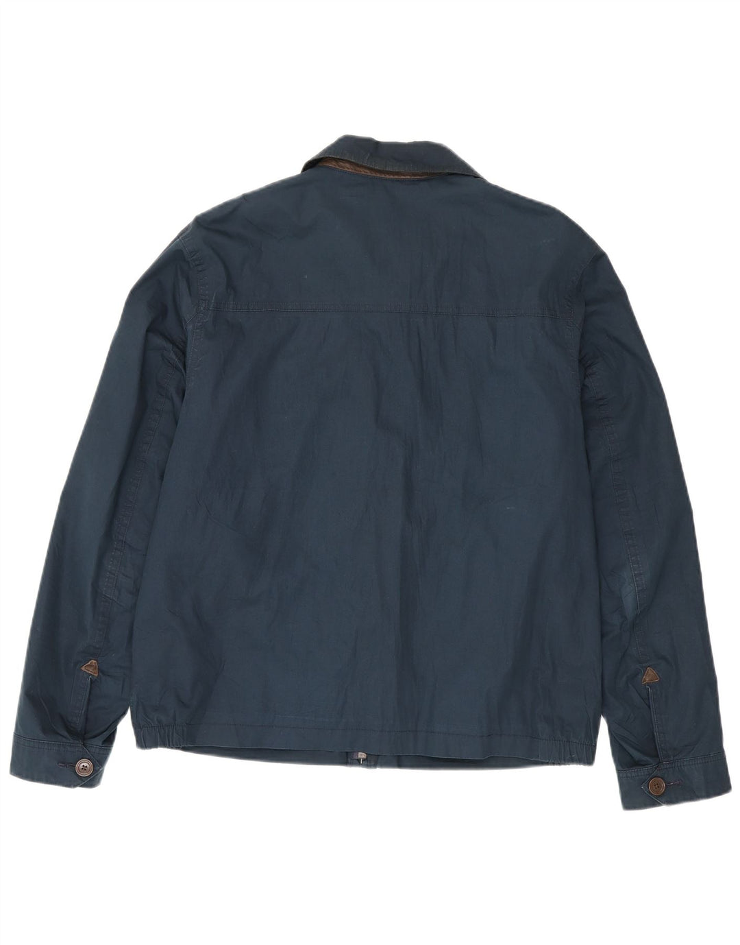 Timberland Mens Utility Jacket UK 40 Large Navy Blue Cotton