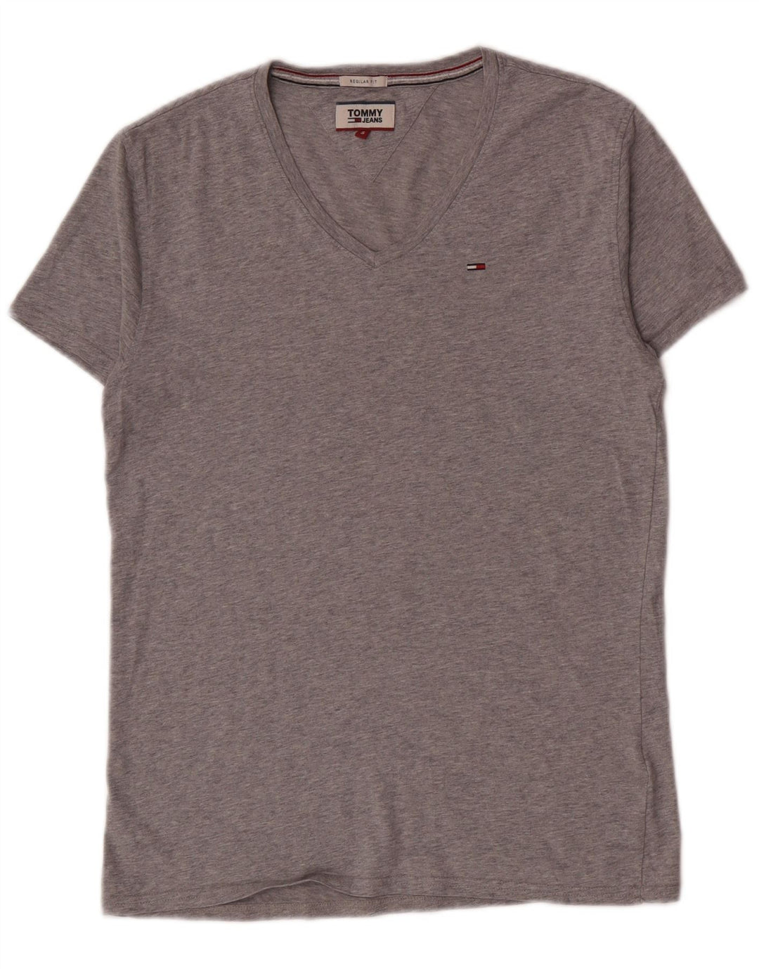Ανδρικό T-Shirt Tommy Hilfiger Top Μικρό γκρι βαμβακερό