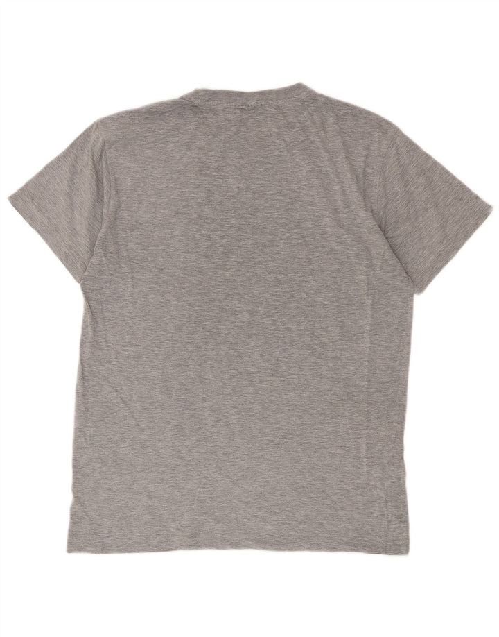 Ανδρικό γραφικό T-Shirt Fila Top Μεσαίο γκρι βαμβακερό