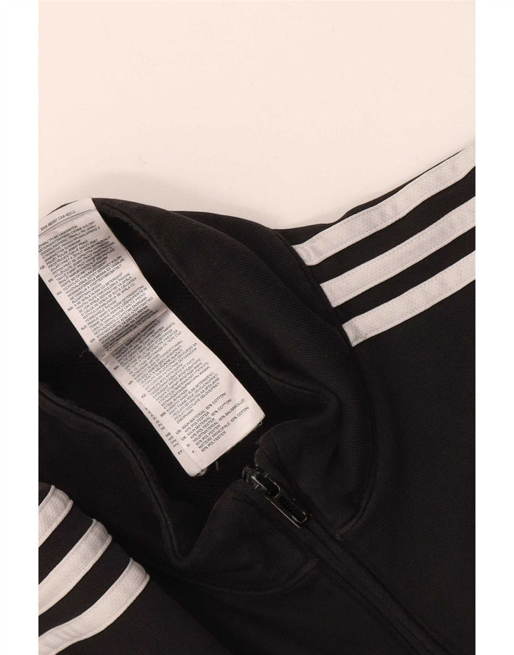 Ανδρική φόρμα Adidas Top Jacket Μικρό μαύρο βαμβακερό