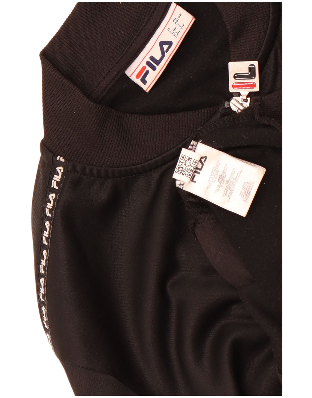 Ανδρική φόρμα γραφική Fila Top Jacket Small Black Polyester