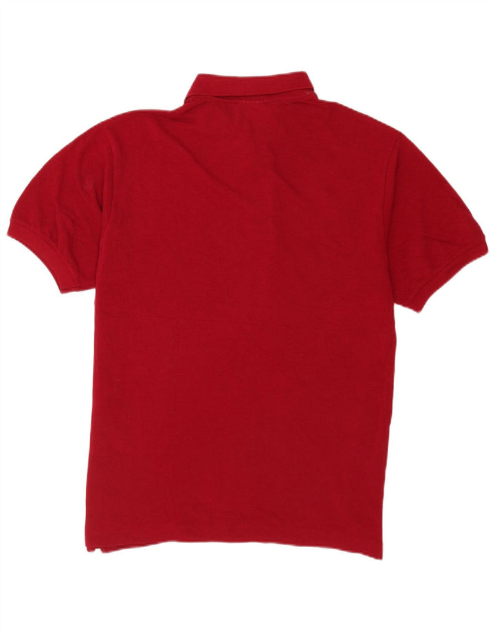 Ανδρικό πουκάμισο πόλο Lacoste, μέγεθος 5, μεγάλο κόκκινο βαμβακερό