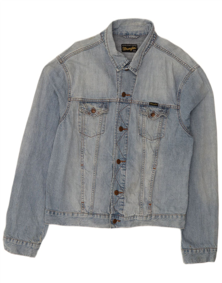 Ανδρικό τζιν μπουφάν Wrangler UK 44 2XL Μπλε βαμβακερό