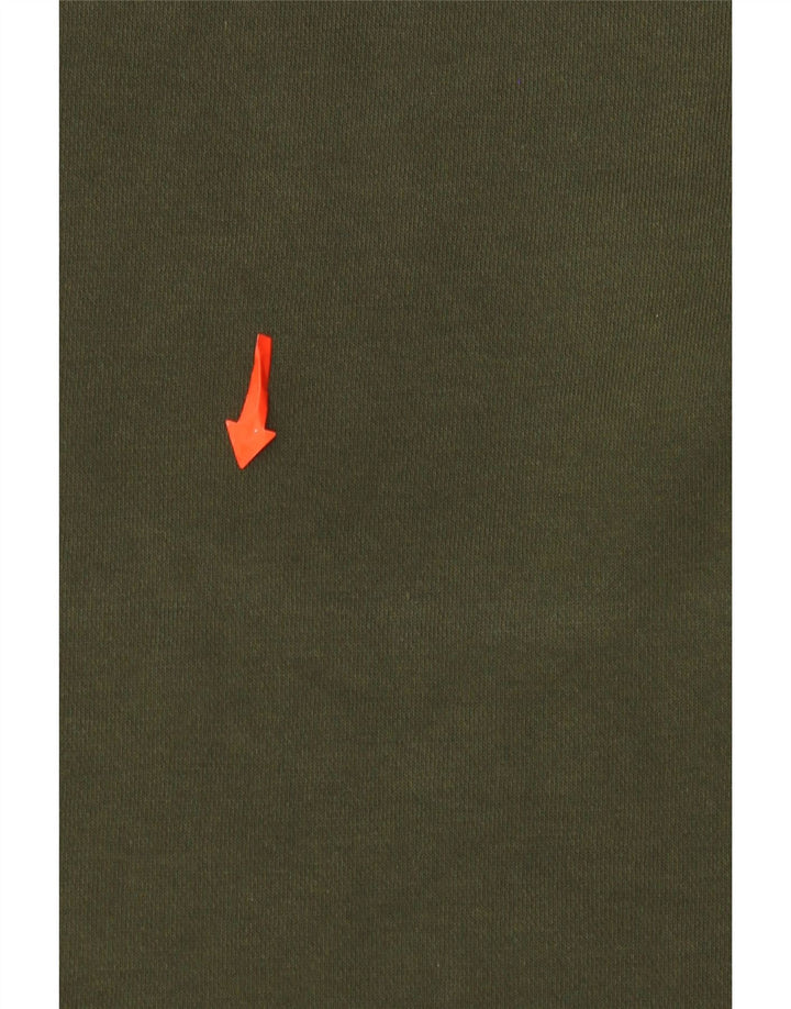 Ανδρικό φούτερ Adidas Jumper Small Khaki Colourblock Βαμβακερό