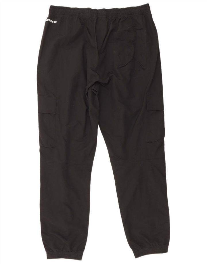Adidas Ανδρική φόρμα Cargo Παντελόνι Joggers XL Μαύρο Πολυεστέρας