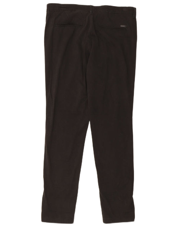 Jack & Jones Ανδρικό παντελόνι Chino Marco Slim Fit W34 L32 Μαύρο βαμβακερό
