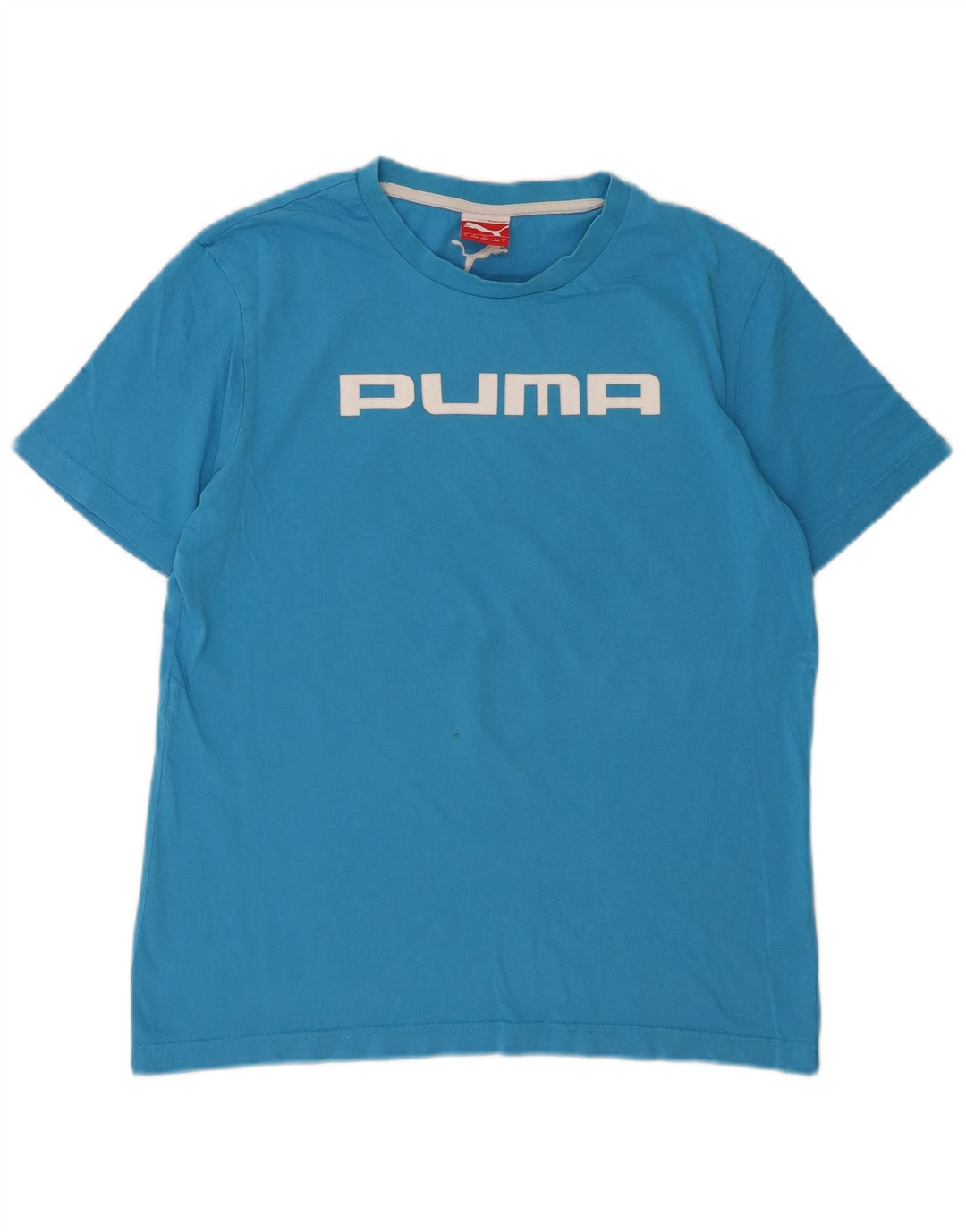 Ανδρικό γραφικό T-Shirt PUMA Μπλουζάκι από μικρό μπλε βαμβακερό