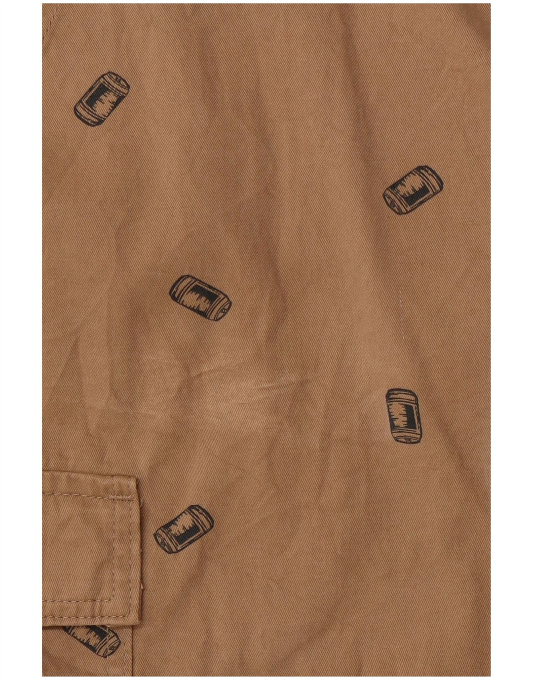 Ανδρικό σορτς WRANGLER Graphic Cargo W40 XL Καφέ Βαμβακερό