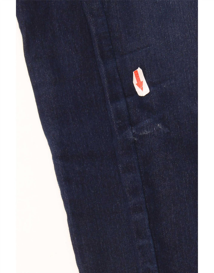 Levi's Womens 312 Shaping Slim Jeans W32 L32 Navy Blue Cotton