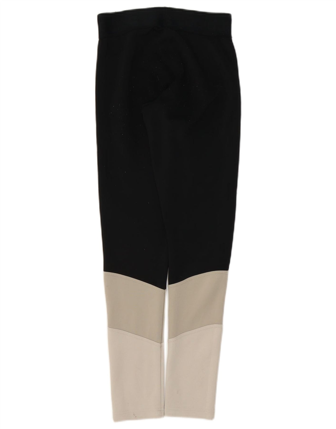 Adidas Γυναικεία Κολάν UK 4/6 XS Μαύρο Colourblock Πολυεστέρας