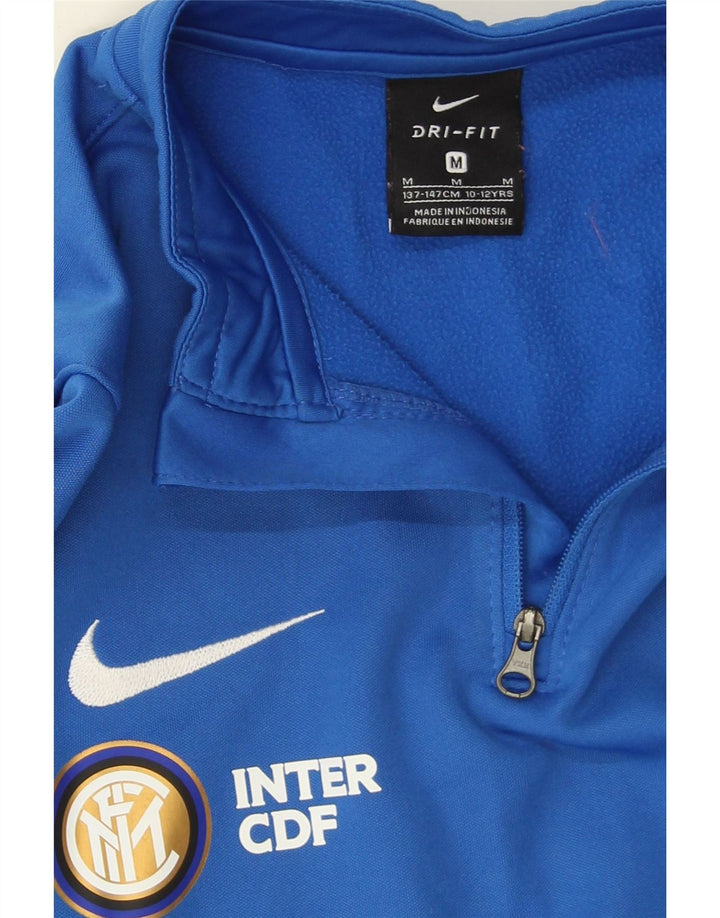 Γραφικό φούτερ Nike Boys Inter Milan Jumper 10-11 ετών Medium Blue
