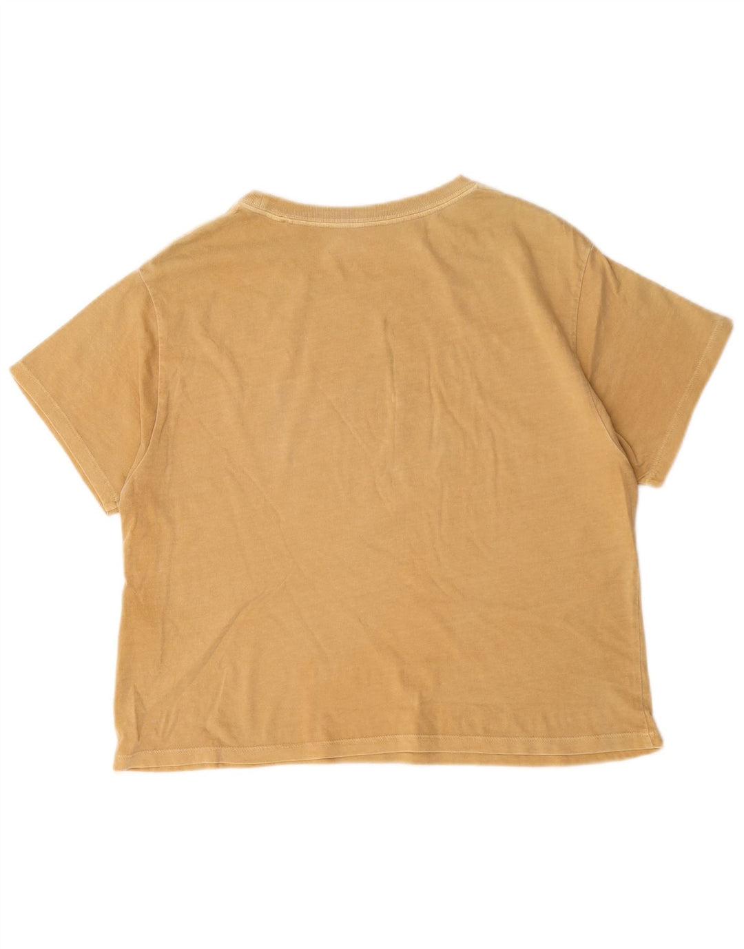 Γυναικείο T-Shirt Levi's Top UK 14 Medium Beige βαμβακερό