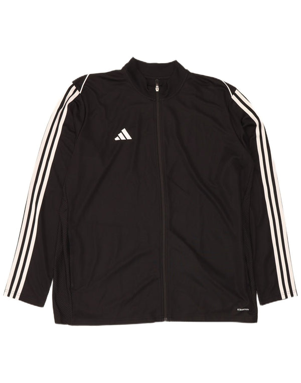 Ανδρική φόρμα ADIDAS Aeroready Slim Fit Top Jacket 2XL Μαύρο Πολυεστέρας